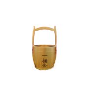 Bronze Creative Desktop Decoration Carved 'One Bucket Of Gold' Wealth Attracting Treasure Mini Water Bucket Custom Metal Craft - Image 5