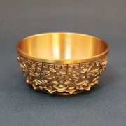 Bronze Lotus Wealth Attracting Basin Money Box Decorative Ornaments For Temple Hall Decorations Custom Metal Craft - Image 2