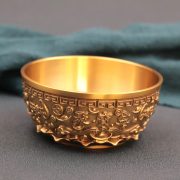 Bronze Lotus Wealth Attracting Basin Money Box Decorative Ornaments For Temple Hall Decorations Custom Metal Craft - Image 4