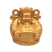 New Dragon Pattern Wealth God Desktop Ornaments For Home Living Room Shop Office Opening Decorations Custom Metal Craft - Image 5