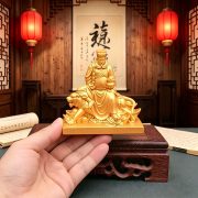 Zhaogongming Wealth Deity Display Piece Riding Tiger Martial God Of Wealth Home Altar Living Room Office Shophouse Decorative Ornament - Image 3