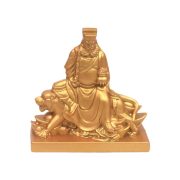 Zhaogongming Wealth Deity Display Piece Riding Tiger Martial God Of Wealth Home Altar Living Room Office Shophouse Decorative Ornament - Image 5