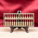 Pure Copper Abacus Display Piece Solid Vintage Style For Shop Opening Office Desktop Art Business Gifts Crafts