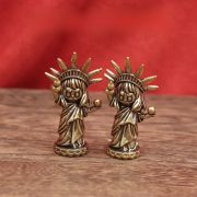Bronze Statue Of Liberty Desktop Decoration Creative Cartoon Style Liberty Goddess Ornament Popular Cross-Border Sale