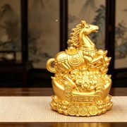 Metal Horse Ornament Wealth Attracting Successive Transfers Ideal Housewarming Office Living Room Decor Zodiac Gift - Image 4
