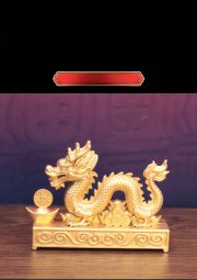 New Premium Quality Office Desktop Decorative Item Lucky Prosperity Dragon Statue Zodiac Chinese New Year Business Gift - Image 8