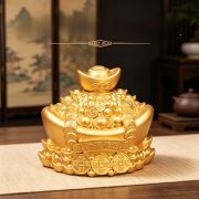 Prosperity Bringing Wealth Symbol Ornament Home Decor Moving Decoration Wealth Gathers Auspicious Metal Craft Gift - Image 3