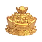 Prosperity Bringing Wealth Symbol Ornament Home Decor Moving Decoration Wealth Gathers Auspicious Metal Craft Gift - Image 5