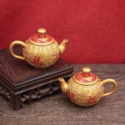 Creative Copperware Bafu Pot Home Office Decorative Ornaments Handheld Piece Custom Metal Craft Artwork - Image 4
