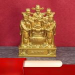 New Arrival Wealth Attracting Deities Ornament Sand Gold Color Home Decor Living Room Scenic Spot Wealth Gathering Bowl