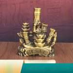Retro Bamboo Office Decoration Rising Fortune Figurine Ideal for Promotions Desktop Craft Gift for Leaders Chinese New Year