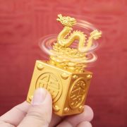 Sand Gold Zodiac Animal Carving Wealth Attraction Ornament Smooth Sailing Fortune Teller Figurine Custom Metal Craft - Image 2