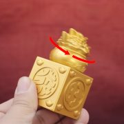 New Four-sided Seal Stamp Money Bag Ornament for Living Room Bar Cabinet Office Decorations Shop Opening Gifts - Image 2