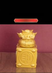 New Four-sided Seal Stamp Money Bag Ornament for Living Room Bar Cabinet Office Decorations Shop Opening Gifts - Image 7
