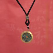 Tibetan Silver Ghost Money Pendant Necklace Bag Keychain Charm Black Sand Gold Dust Red Soil Custom Metal Craft Ornament - Image 2