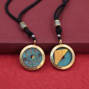 Tibetan Silver Ghost Money Pendant Necklace Bag Keychain Charm Black Sand Gold Dust Red Soil Custom Metal Craft Ornament - Image 4