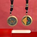 Universal Men Women Necklace Decorative Copper Coin Yuan Opening Universal Treasure Pendant Rope Chain Gift Ornament