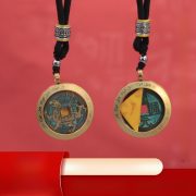 Universal Men Women Necklace Decorative Copper Coin Yuan Opening Universal Treasure Pendant Rope Chain Gift Ornament