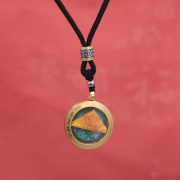 Universal Men Women Necklace Decorative Copper Coin Yuan Opening Universal Treasure Pendant Rope Chain Gift Ornament - Image 4