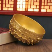 Hot Selling Sand Gold聚宝盆 Home Living Room Decoration Craftwork Opening Gift Mountain Water Landscape Wealth Attracting Ornament - Image 3