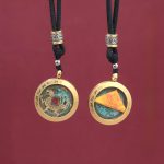 Ancient Chinese Mythical Beasts Pendant Necklace Vintage National Style Quilong Zhuzhai White Tiger Lucky Coin Gift