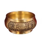 Lotus Design Brass Incense burner God Respecting Pure Copper Incense Stand Home Decorative Items Set Good Luck Symbol - Image 5