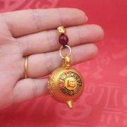 Year Of Horse Zodiac Fortune Comes From Eight Directions Mahjong Lucky Charm Handheld Goblet Metal Craft Ornament - Image 2