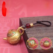 Year Of Horse Zodiac Fortune Comes From Eight Directions Mahjong Lucky Charm Handheld Goblet Metal Craft Ornament - Image 4