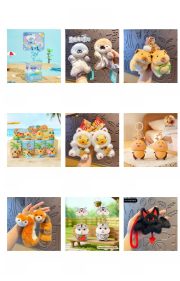 Authentic Milk Dragon Lazy Series Blind Box Desktop Decoration Figurine Toy Display Car Ornament Collectible Collectables - Image 6