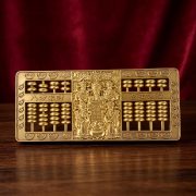 Golden Abacus Fortune Attraction Business Opening Gift Ornament Wealth And Prosperity Symbol Custom Metal Craft - Image 2