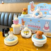 Authentic Miffy Design Aromatherapy Series Blind Box Dolls Office Desktop Decorations Collectible Figures Custom Ornaments