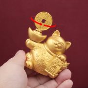 Rotating Wealth Attracting Cat Figurine Home Decorative Item Lucky Charm Money Symbol Desktop Ornaments Wholesale Drop Shipping - Image 2