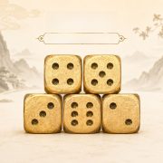 Solid Brass Dice Sieve Creative Personalized KTV Supplies Durable Copper Crafts Factory Wholesale Metal Craft Ornament - Image 3