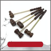 Fitness Massage Hammer Wooden Spring Elastic Meridian Back Thumper Elderly Health Stick Wholesale Custom Wood Craft Ornament