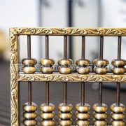 Large Brass Abacus Metal Ornament Solid Lucky Charm For Office Living Room Decor Ideal Opening Gift Custom Metal Craft - Image 3