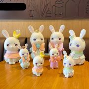 Creative Cartoon BeLo Rabbit PVC Home Decorations Adorable Car Decoration Personalized Resin Craft Figurine - Image 2