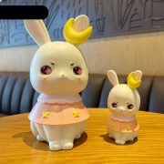 Creative Cartoon BeLo Rabbit PVC Home Decorations Adorable Car Decoration Personalized Resin Craft Figurine - Image 3