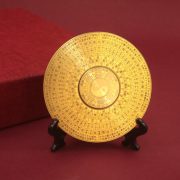 Bronze Solid Office Ornaments Rotating Double-Sided Gyratory Spinning Top For Living Room And Desktop Decorative Items - Image 2