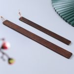 Redwood Chicken Wing Wooden Ruler Traditional Chinese Discipline Tool Ideal Gift for Teachers following Confucian Etiquette