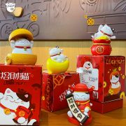 Baimao Authentic Cat Statue Creative Trendy Home Decor Female Version Car Mounted Ornament Small Gift Custom Resin Craft Figurine