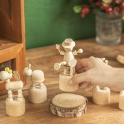 Retro Wooden Animal Figurines Desktop Decorations for Office Living Room Creative Cute Home Accessories - Image 2