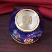 Bronze Colorful Painted Bafu Brass Incense burner Decorative Wealth Attraction Cauldron Prosperity Symbol Copper Craft Ornament - Image 4