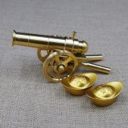 Bronze Cannon Model Toy Feng Shui Entrance Decorative Item Business Opening Ceremony Gift Italian Cannon Ornament - Image 4