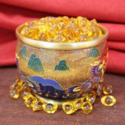 Bronze Feng Shui Ornaments Wealth Attracting Money Toad Painted Jar Home Decoration High End Gold Color Piggy Bank Storage Jar - Image 4