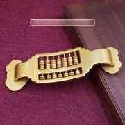 Bronze Solid Abacus Ornaments Home Decorations Office Crafts Creative Gifts Lucky Charm Calculator Traditional Chinese Tool - Image 4
