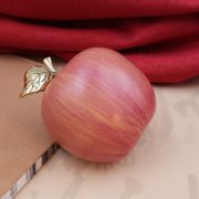 Bronze Fuji Apple Peaceful Ornaments for Living Room Study Entrance Company Decorative Metal Crafts Customizable Design - Image 2