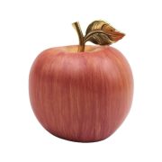 Copper Sand Gold Apple Ornaments Peaceful Home Living Room Office Desktop Red Fuji Simulation Christmas Gifts - Image 5