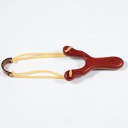 Real Wood Chicken Wing Slingshot Traditional Archery Toy Boys Plaything Red Lotus Pear Wood Craft Ornament Custom Made - Image 3