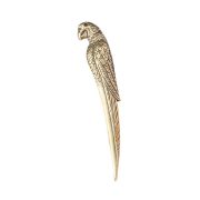 Antique Bronze Parrot Tea Knife Home Decoration Office Desktop Ornament Plaything Handheld Custom Metal Craft Pet - Image 5