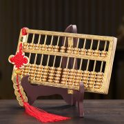 Bronze Abacus Ornament For Office Opening Wealth Attracting Living Room Decor Creative Gift Lucky Charm Business Opening - Image 2